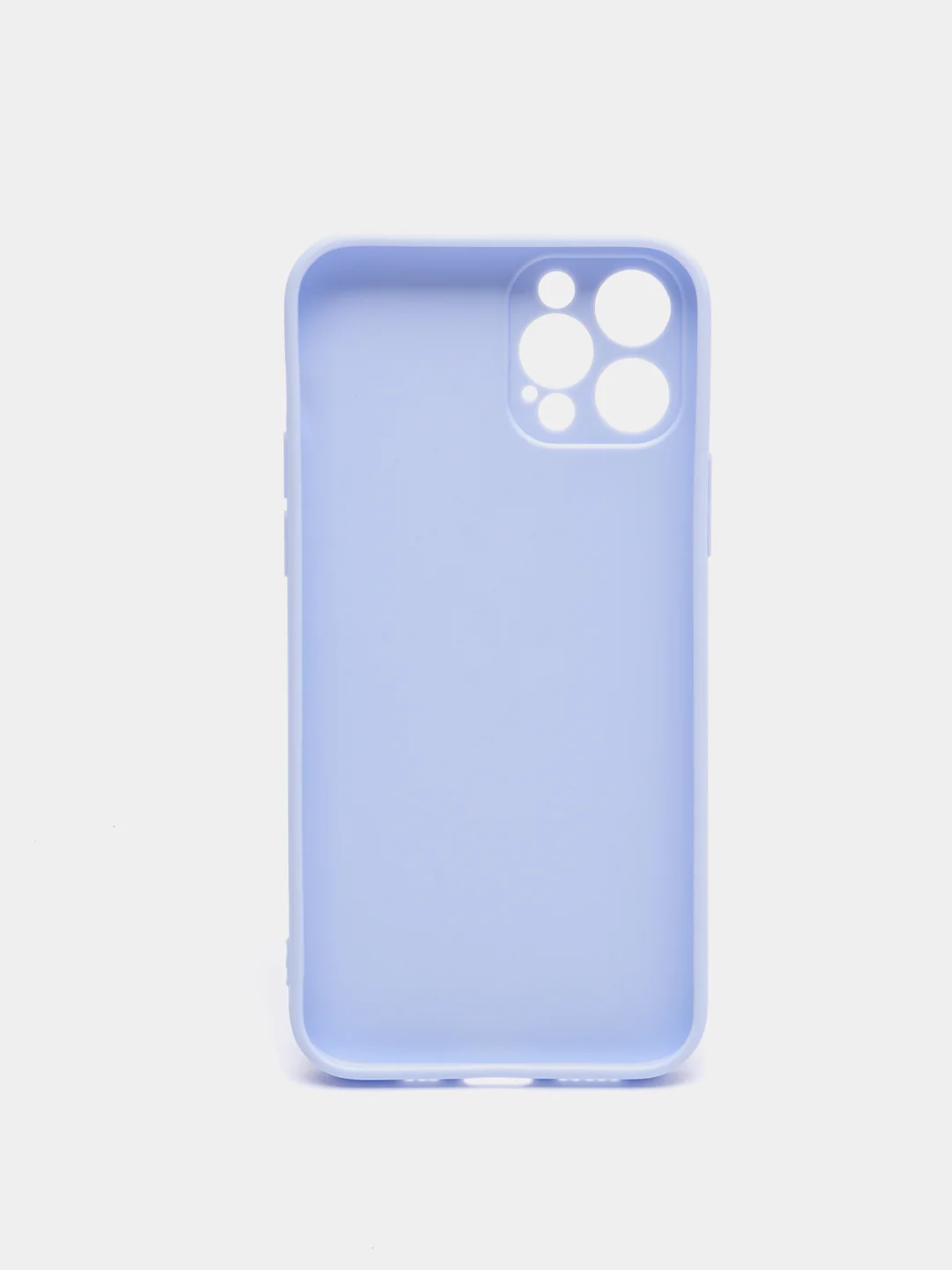 Светло-синий чехол для iPhone 12 Pro цветной матовый