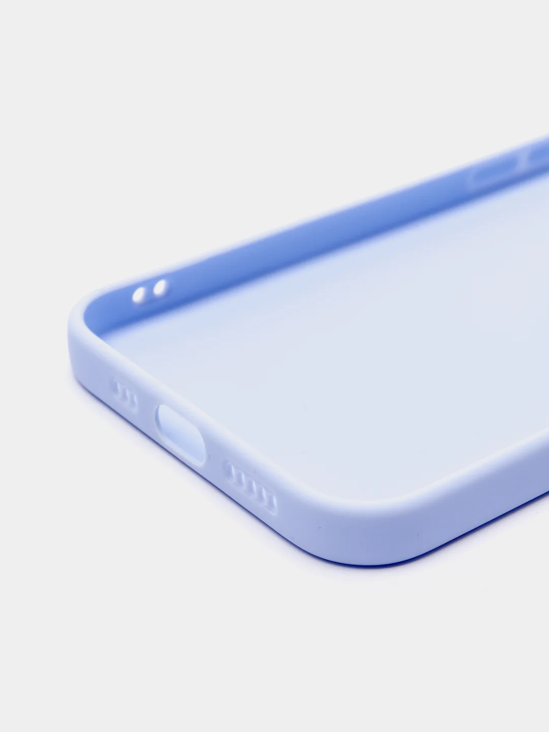 Светло-синий чехол для iPhone 12 Pro цветной матовый