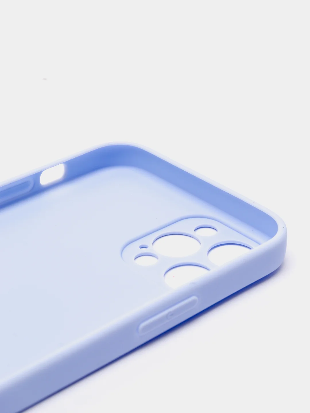 Светло-синий чехол для iPhone 12 Pro цветной матовый