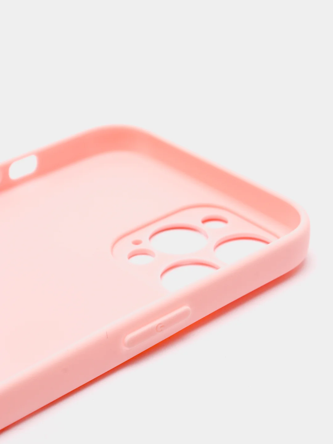 Розовый чехол для iPhone 12 ProMax цветной матовый