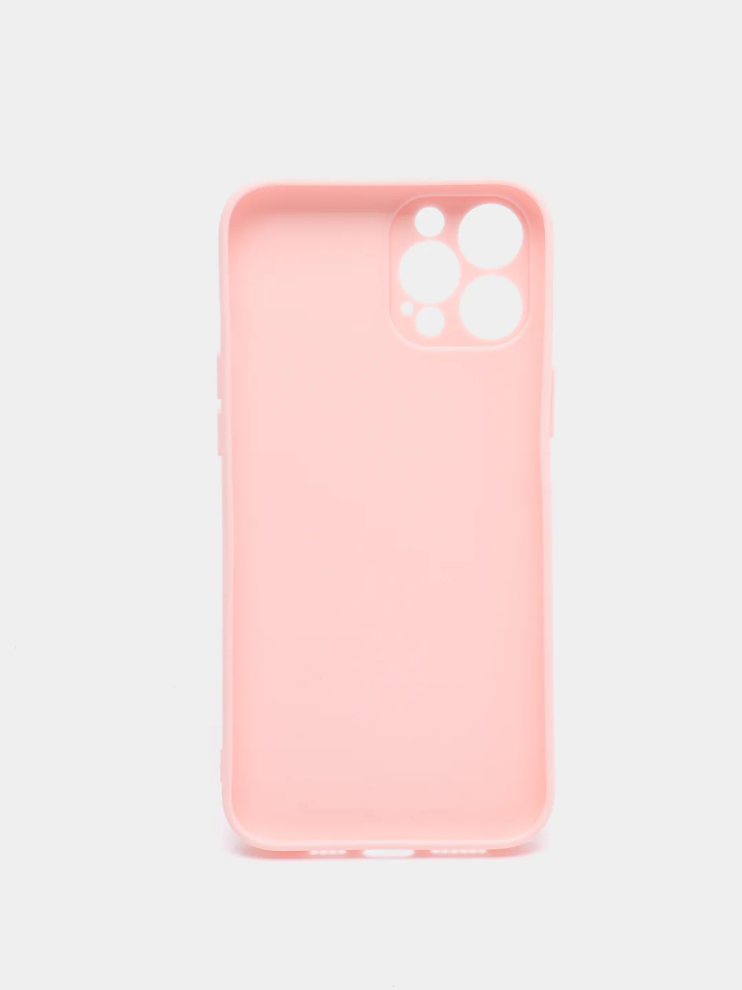 Розовый чехол для iPhone 12 ProMax цветной матовый