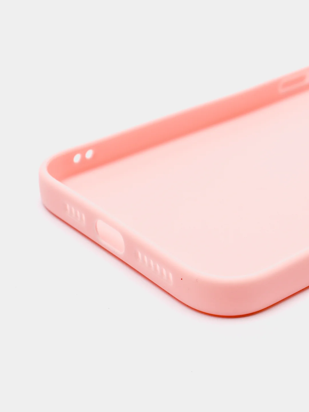 Розовый чехол для iPhone 12 ProMax цветной матовый