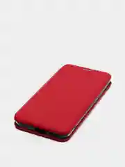 Красный чехол-книжка для Xiaomi Mi 10 Lite