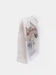 Белый пакет подарочный свадебный