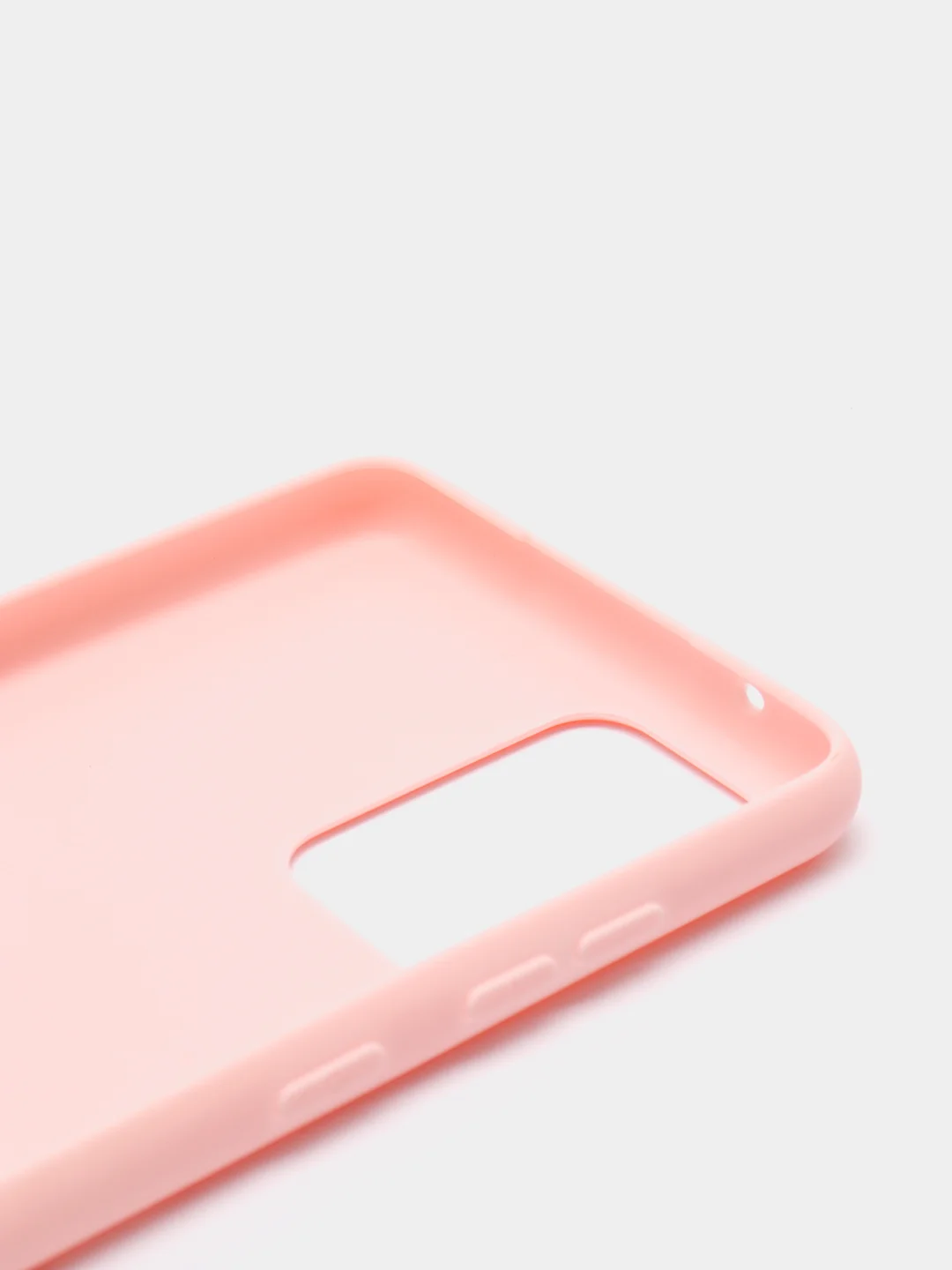 Розовый чехол для Samsung A52 (4G) / Samsung A52 (5G) / Samsung A52s цветной матовый