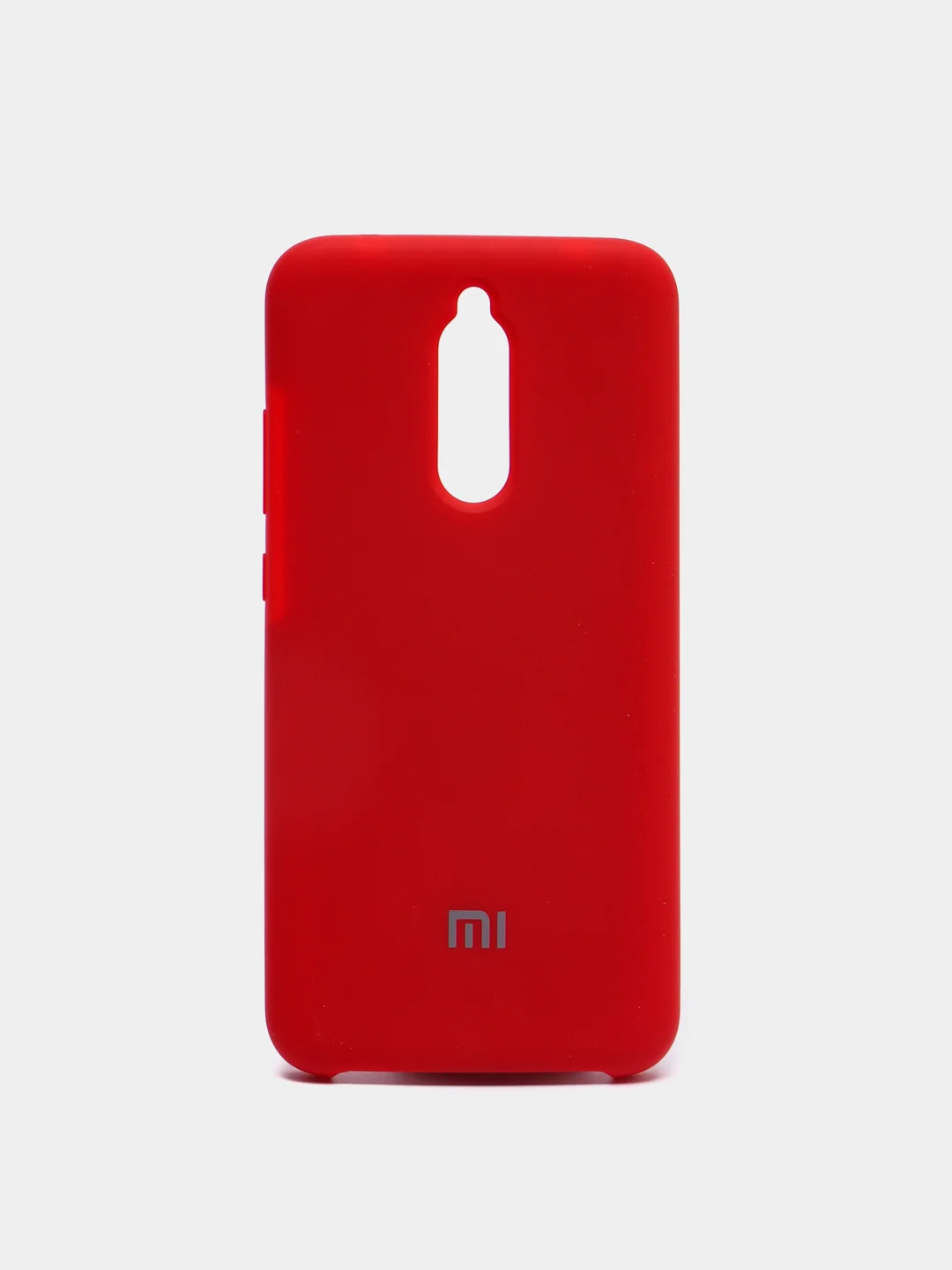 Красный чехол силиконовый Silicone Cover Case для Xiaomi Redmi 8, 8A