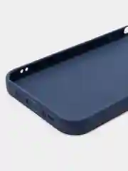Темно-синий чехол для iPhone 12 Pro цветной матовый