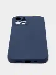 Темно-синий чехол для iPhone 12 Pro цветной матовый