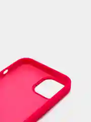 Фуксия чехол Silicone Case для iPhone 13 / 14, Pro, Pro Max с закрытым низом