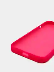 Фуксия чехол Silicone Case для iPhone 13 / 14, Pro, Pro Max с закрытым низом