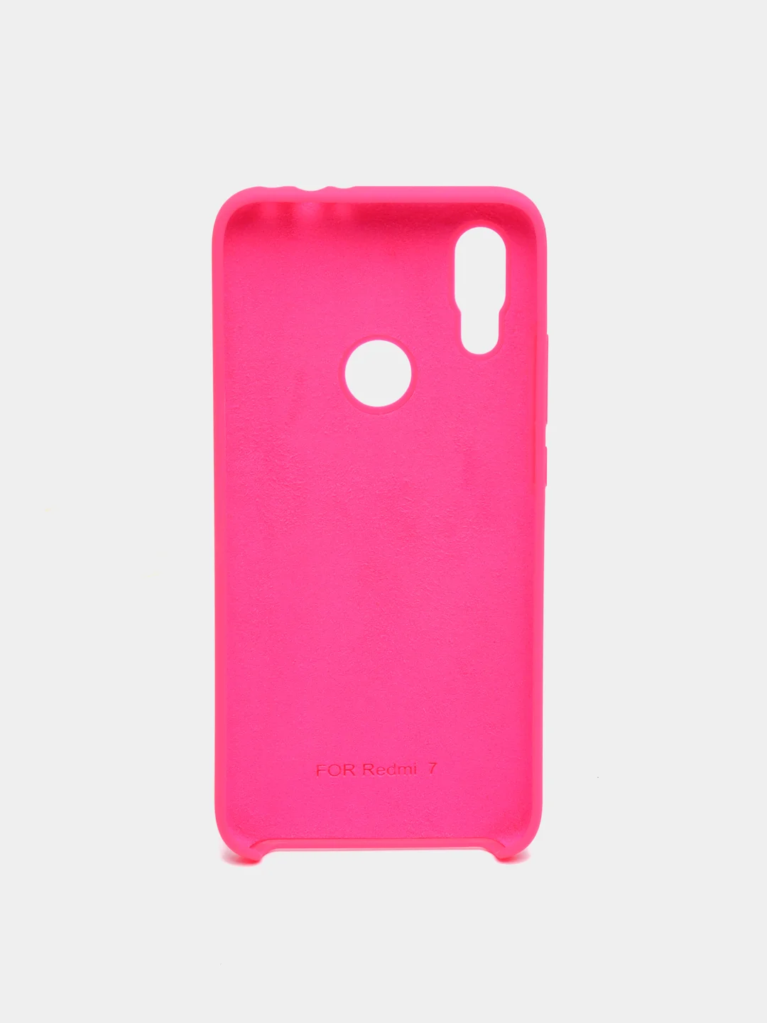 Фуксия чехол Xiaomi Redmi 7, Сяоми Редми 7 силиконовый Silicone case