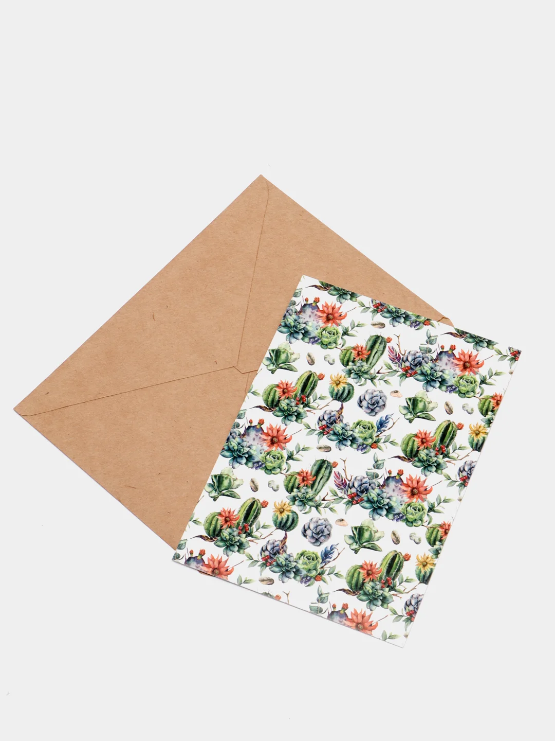 Открытка "Succulent pattern"