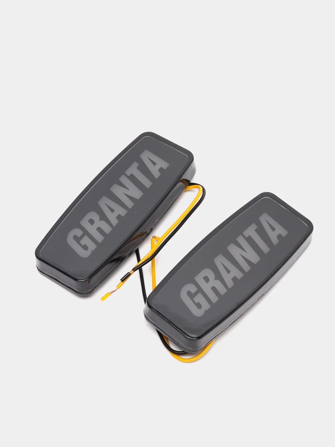 Желтый заглушки повторители поворота горящие Priora, Granta