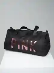 Черный сумка для фитнеса, дорожная