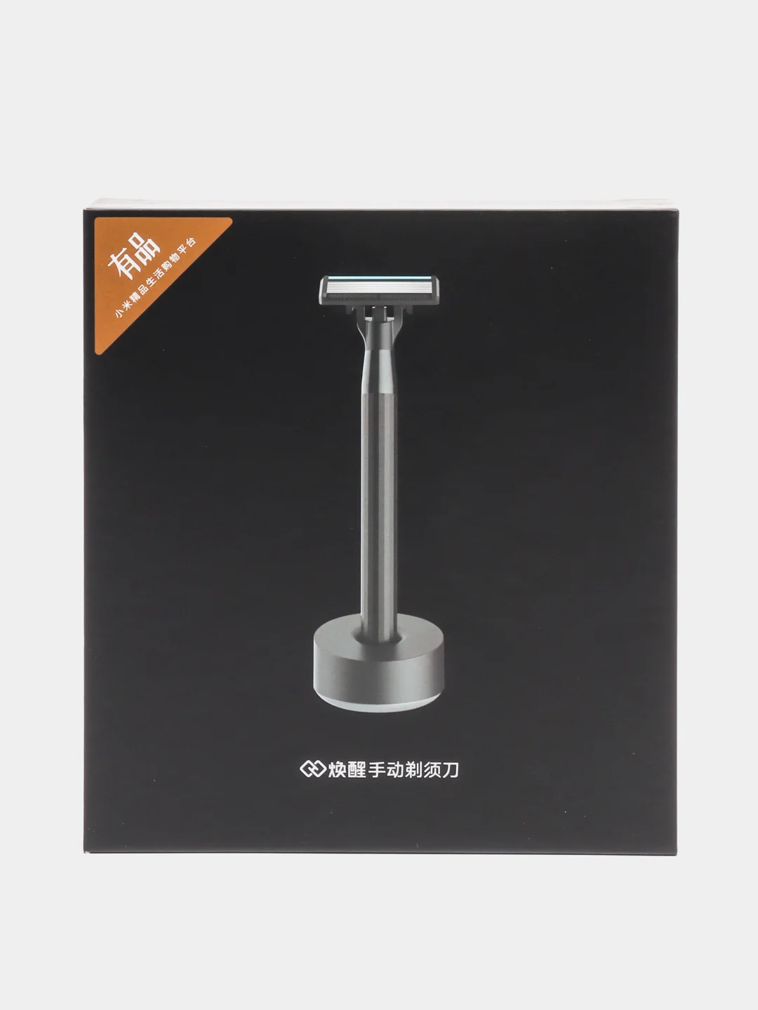 Черный набор для бритья Xiaomi Huanxing Lemon Razor (пена, подставка, бритвенный станок), H300-6