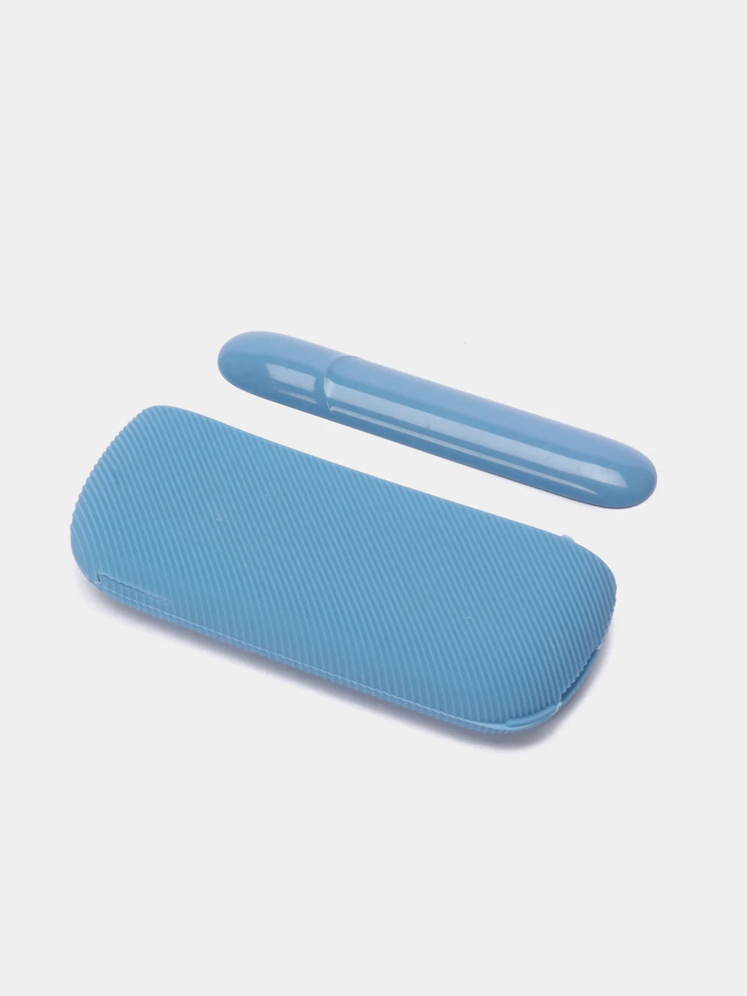 Голубой чехол с панелью для  IQOS 3.0/3 DUO (21 цвет)