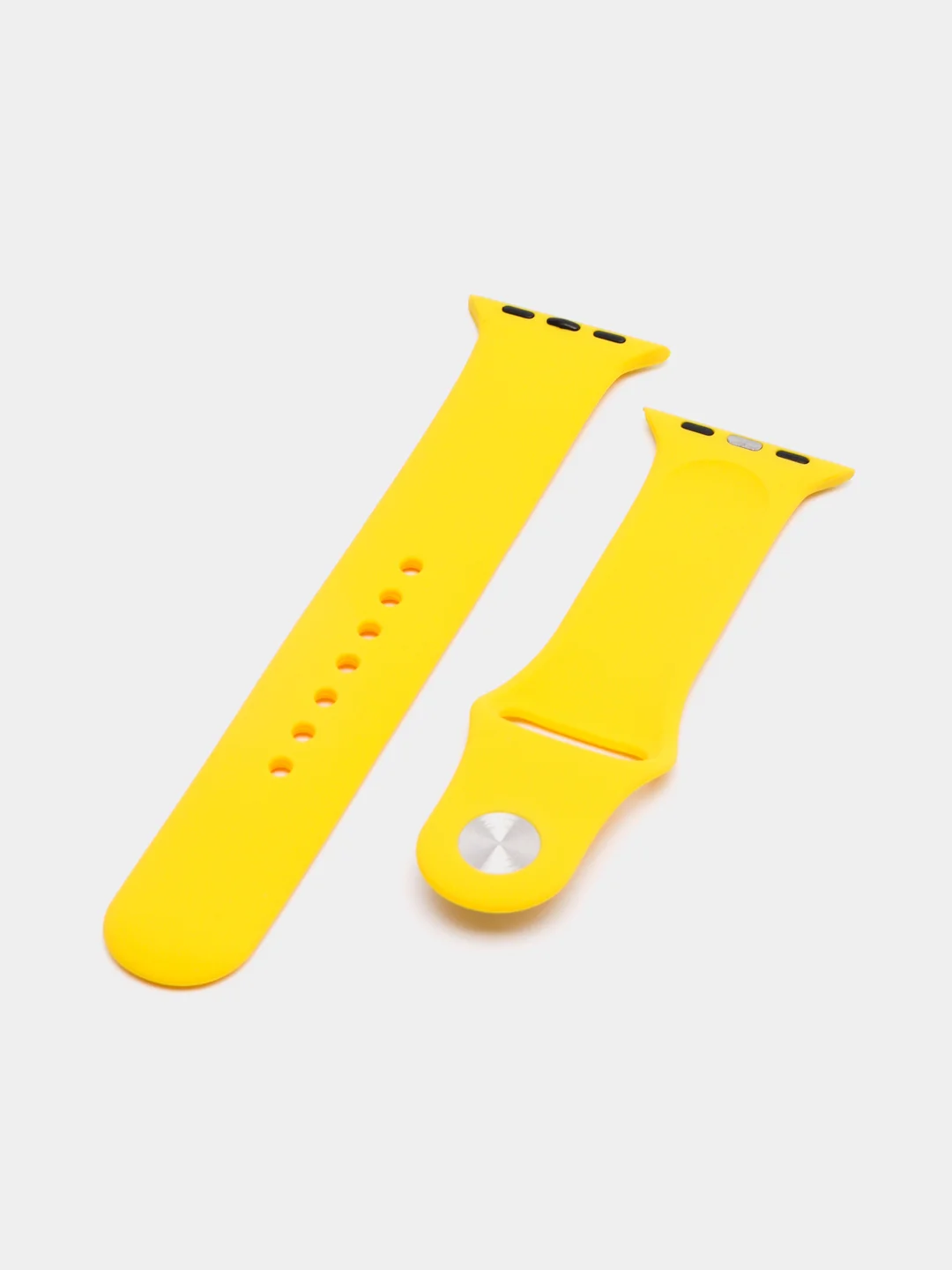Лимонный силиконовый ремешок для Apple Watch 38/40