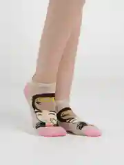 Сиреневый носки женские