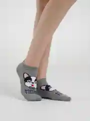Серебряный носки женские