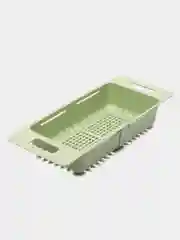 Лесной зеленый дуршлаг раздвижной