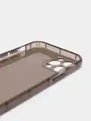 Черный чехол для iPhone 12 Pro прозрачный цветной силиконовый