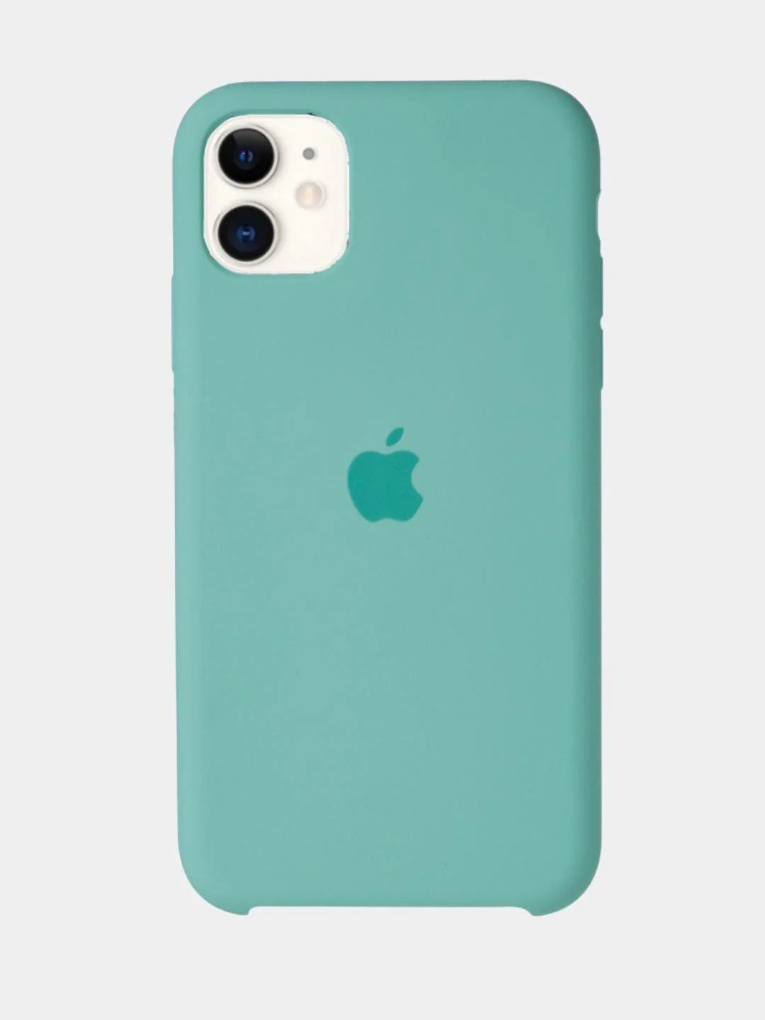 Бирюзовый чехол на айфон iPhone 11 pro / 11 pro max  / 12 pro   / 13 pro ma 14 pro max силиконовый