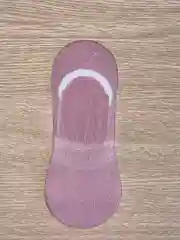 Фиолетовый носки-следки хлопковые с люрексом