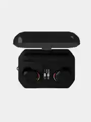 Черный наушники беспроводные TWS More choice BW25S, вакуумные наушники с LED-дисплеем, Bluetooth