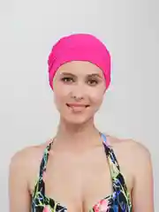 Фуксия шапочка для плавания