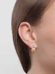 Лайм серьги для девочки