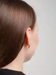 Лайм серьги для девочки