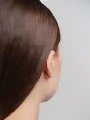 Багровый серьги-гвоздики Swarovski Xuping