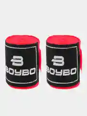 Красный бинты для бокса BoyBo 3,5 хлопок, 2 цвета