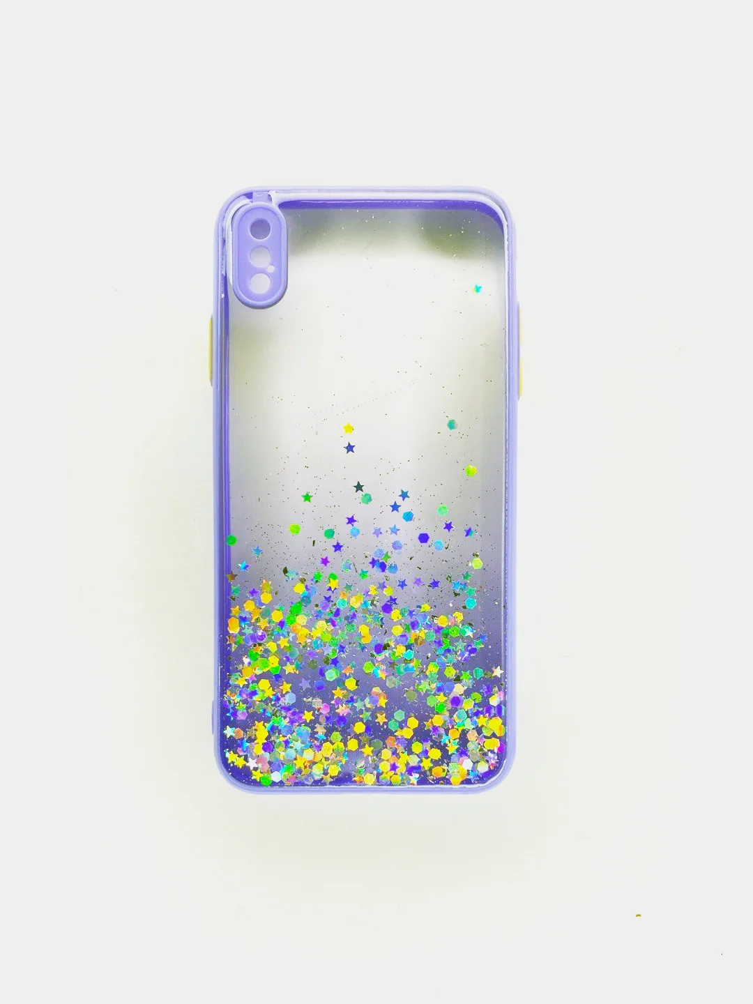 Бирюзовый чехол для Iphone XS Max, с блестками, силиконовый