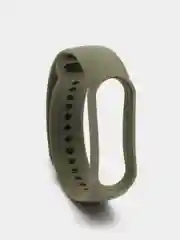 Лесной зеленый ремешок для Xiaomi Mi Band 5 / Mi Band 6 Mijobs силиконовый ми бэнд