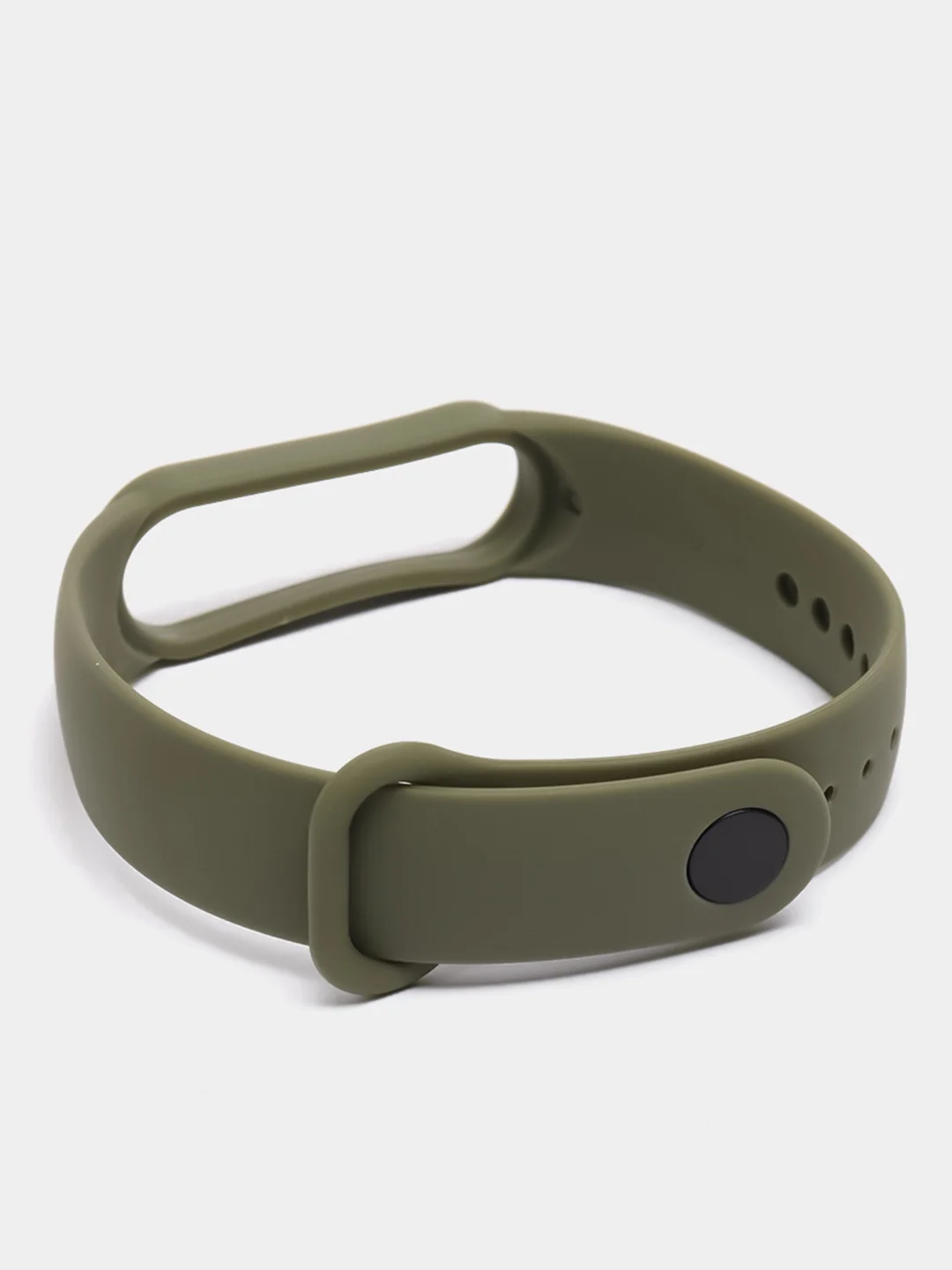 Лесной зеленый ремешок для Xiaomi Mi Band 5 / Mi Band 6 Mijobs силиконовый ми бэнд