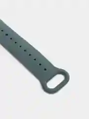 Синий меланж ремешок для Xiaomi Mi Band 5 / Mi Band 6 Mijobs силиконовый ми бэнд