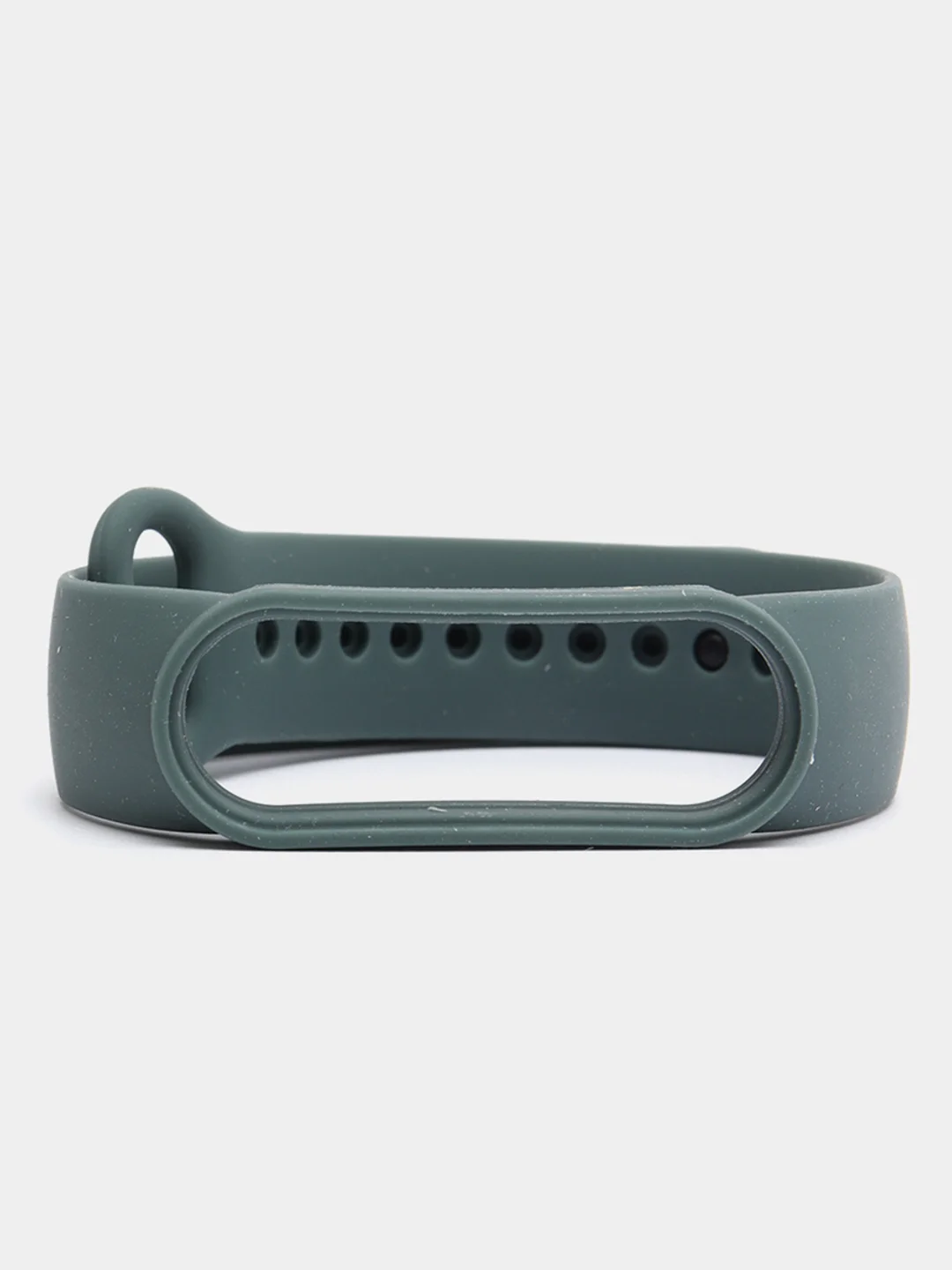 Синий меланж ремешок для Xiaomi Mi Band 5 / Mi Band 6 Mijobs силиконовый ми бэнд