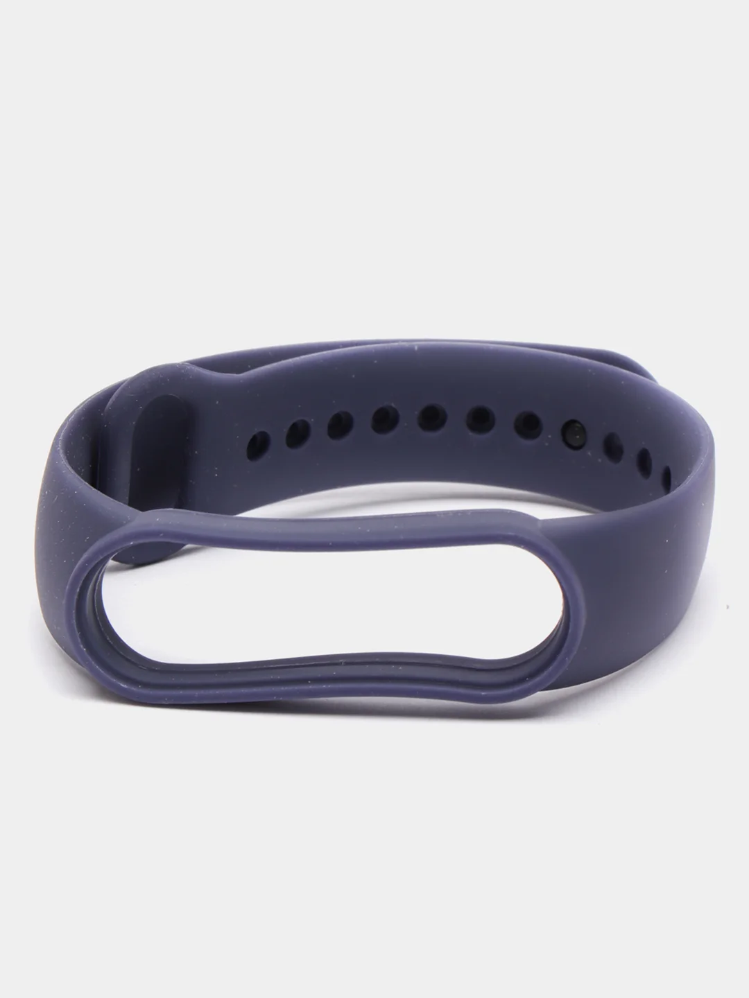 Темно-синий ремешок для Xiaomi Mi Band 5 / Mi Band 6 Mijobs силиконовый ми бэнд