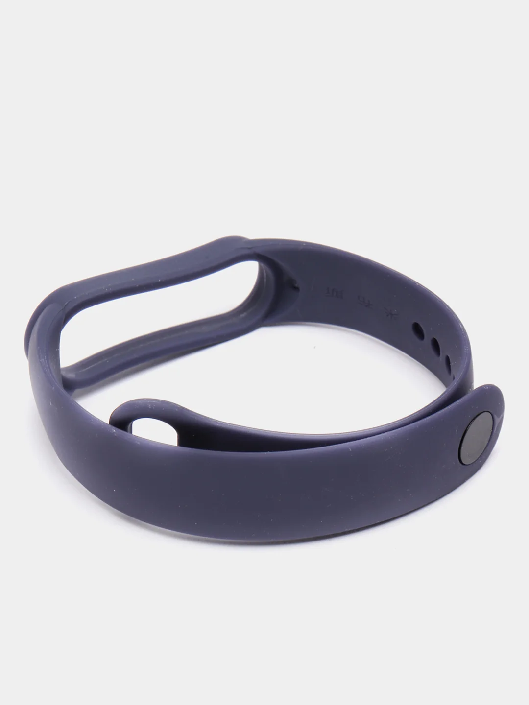 Темно-синий ремешок для Xiaomi Mi Band 5 / Mi Band 6 Mijobs силиконовый ми бэнд