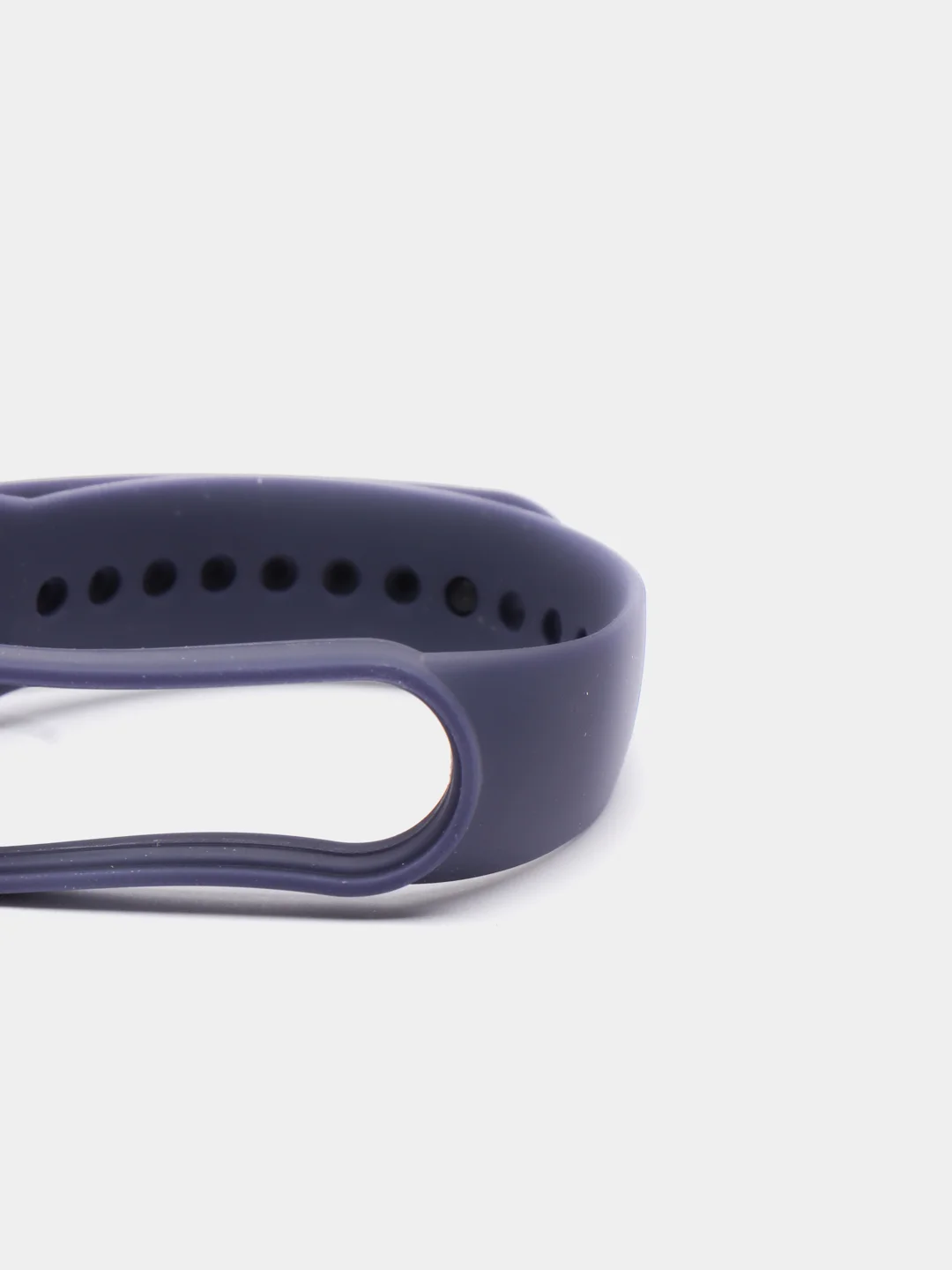 Темно-синий ремешок для Xiaomi Mi Band 5 / Mi Band 6 Mijobs силиконовый ми бэнд