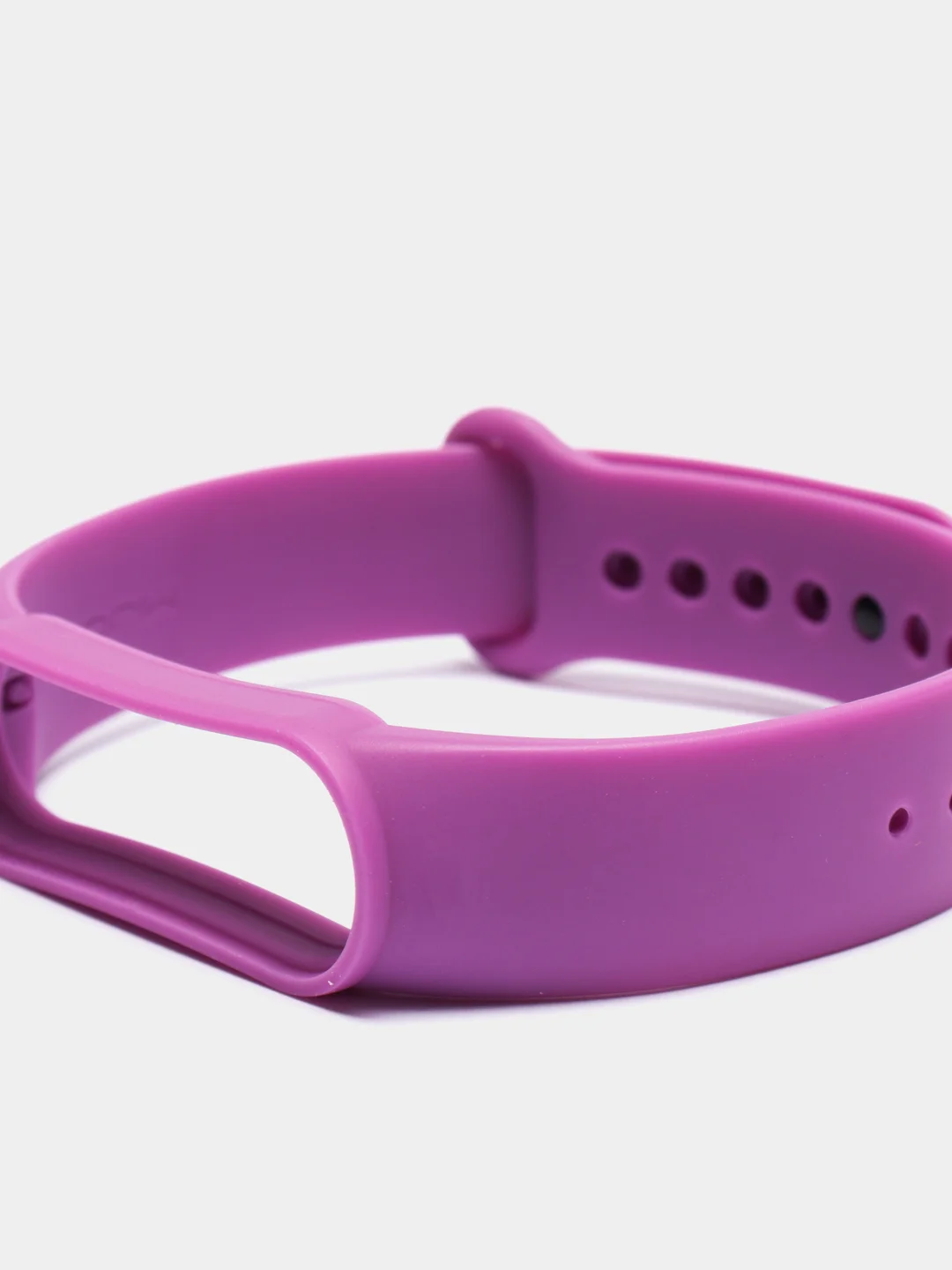 Пурпурный ремешок для Xiaomi Mi Band 5 / Mi Band 6 Mijobs силиконовый ми бэнд