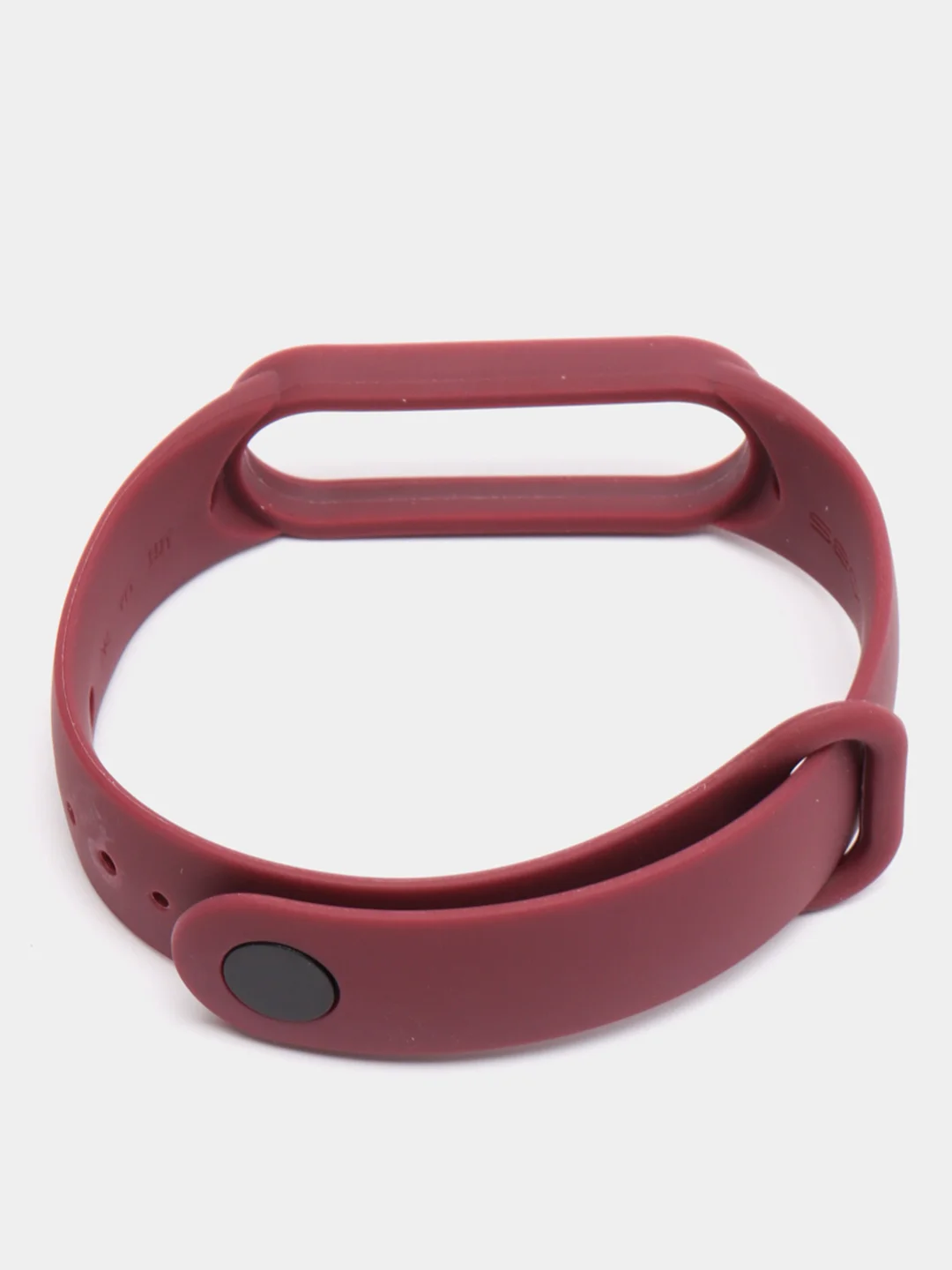 Багровый ремешок для Xiaomi Mi Band 5 / Mi Band 6 Mijobs силиконовый ми бэнд