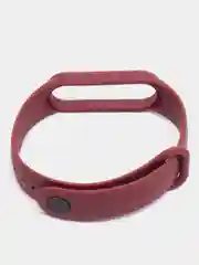 Багровый ремешок для Xiaomi Mi Band 5 / Mi Band 6 Mijobs силиконовый ми бэнд