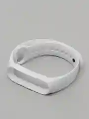 Белый ремешок для Xiaomi Mi Band 5 / Mi Band 6 Mijobs силиконовый ми бэнд