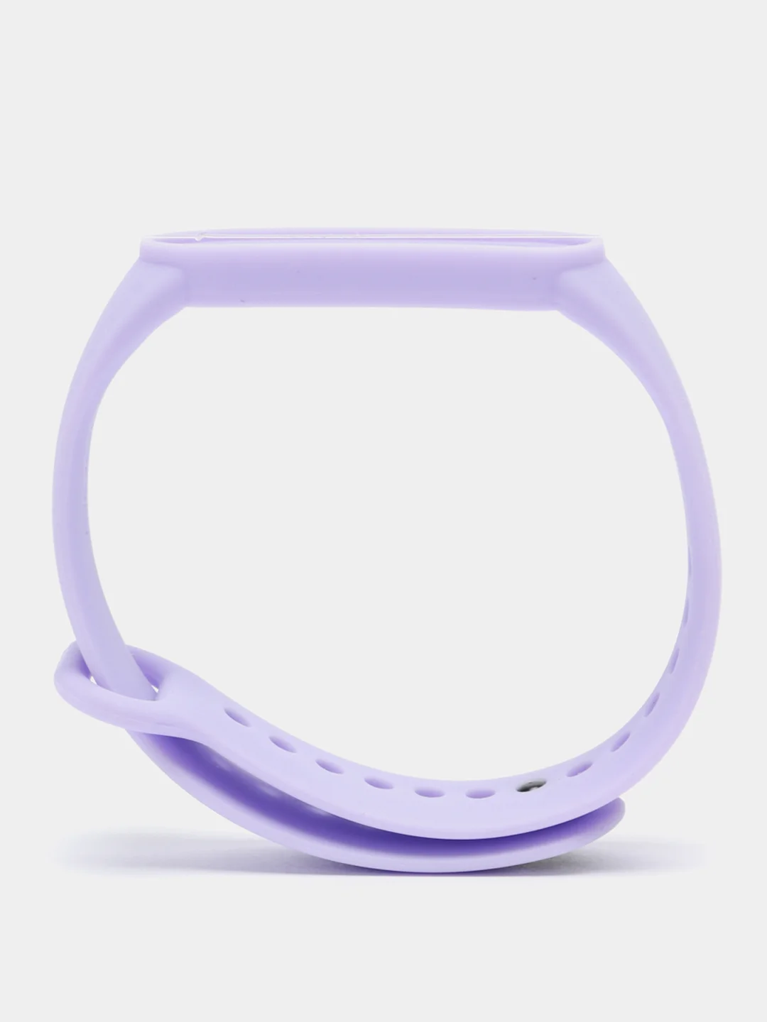 Лавандовый ремешок для Xiaomi Mi Band 5 / Mi Band 6 Mijobs силиконовый ми бэнд