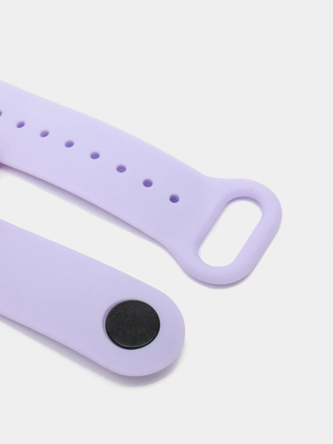 Лавандовый ремешок для Xiaomi Mi Band 5 / Mi Band 6 Mijobs силиконовый ми бэнд