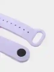 Лавандовый ремешок для Xiaomi Mi Band 5 / Mi Band 6 Mijobs силиконовый ми бэнд