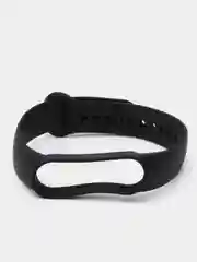 Черный ремешок для Xiaomi Mi Band 5 / Mi Band 6 Mijobs силиконовый ми бэнд