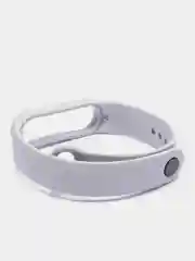 Серый ремешок для Xiaomi Mi Band 5 / Mi Band 6 Mijobs силиконовый ми бэнд